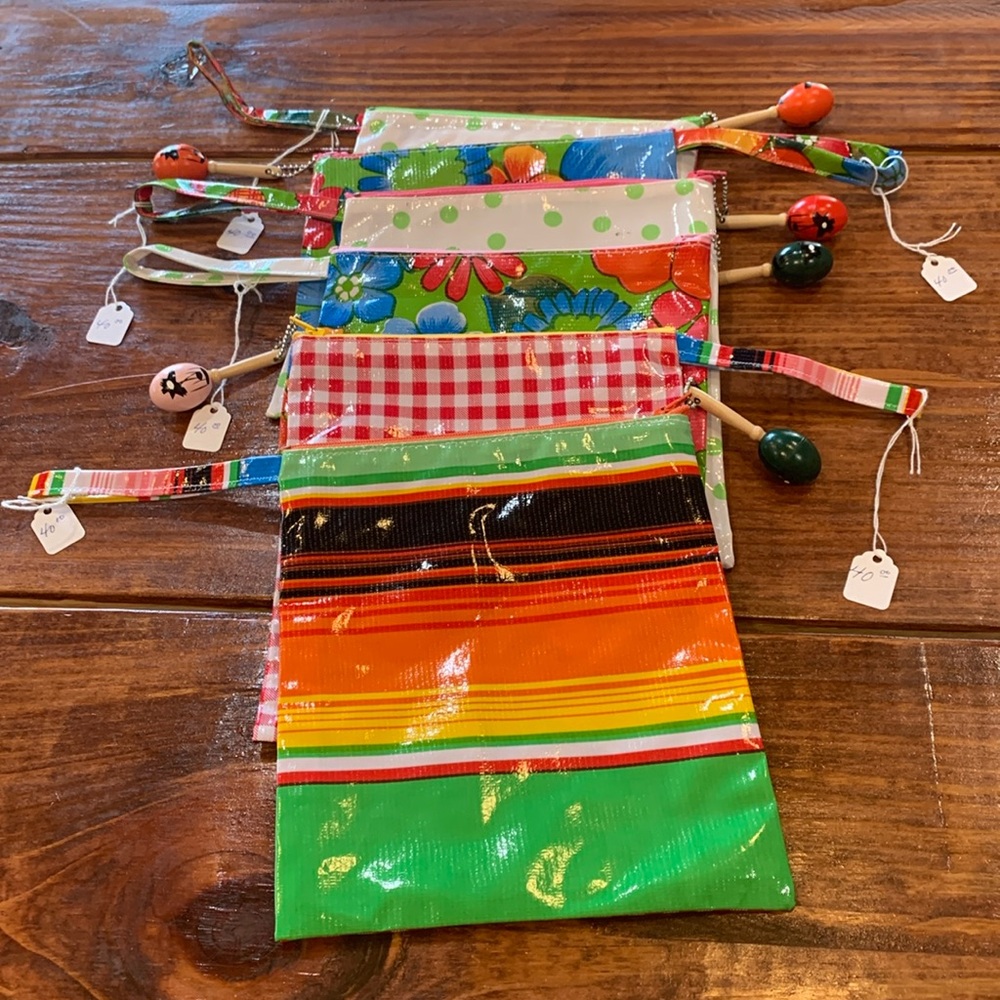 Handmade Fun and Fabulous Vinyl Pouches